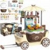 WOOPIE FastFood Shop on Wheels Trolley Wlizka 59 accessories 4in1