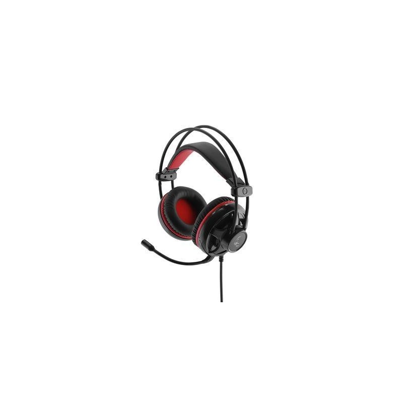 MEDIARANGE HEADSET GAMING GS300/BLACK/RED MRGS300