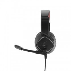 MEDIARANGE HEADSET GAMING GS301/BLACK/RED MRGS301