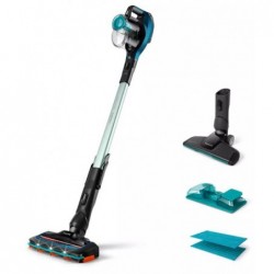 Vacuum Cleaner|PHILIPS|FC6728/01|Upright/Cordless/Bagless|21.6|Capacity 0.4 l|Noise 80 dB|Blue|Weight 2.1 kg|FC6728/01