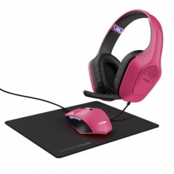 TRUST HEADSET +MOUSE+MOUSEPAD/GXT 790 PINK 25179