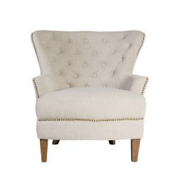 Кресло HOLMES 79x85xH98cм, материал покрытия  ткань, цвет  бежевый