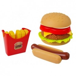 Fast Food Hamburger Set