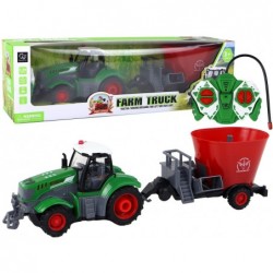 RC Tractor Remote Controlled Harvest Trailer Light Effects