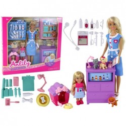 Anlily Love My Pet Veterinary Clinic Doll Set