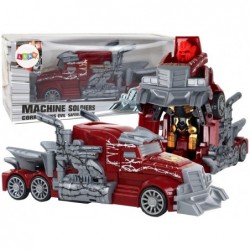 Red Truck Robot Transformation 2in1