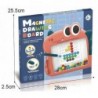 WOOPIE magnettahvel lastele Montessori MagPad dinosaurus