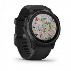 fenix 6S Pro, Black w/Black Band,GPS Watch, EMEA