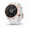 fenix 6S Pro, Rose Gold w/White Band,GPS Watch, EMEA