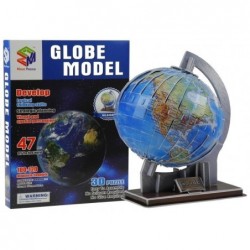 3D Puzzle Globe  47 Elements Model Educational Toy