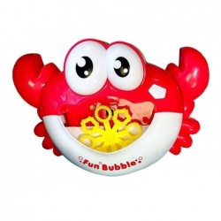 Bubble Making Machine Blower Solution Bubbles Maker Automatic Machine Crab Red