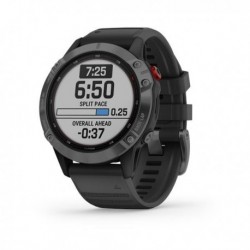 fenix 6 Pro Solar,Black w/Slate Gray Band,GPS Watch,EMEA
