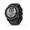 fenix 6 Pro Solar,Black w/Slate Gray Band,GPS Watch,EMEA