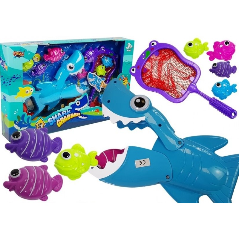 Swimming Game Shark Fish Hunter + Net