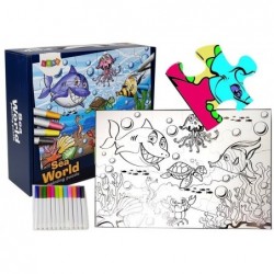 Sea World Painting Puzzle 24 parts