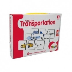 Educational Puzzle Transport Puzzle 10 Connections