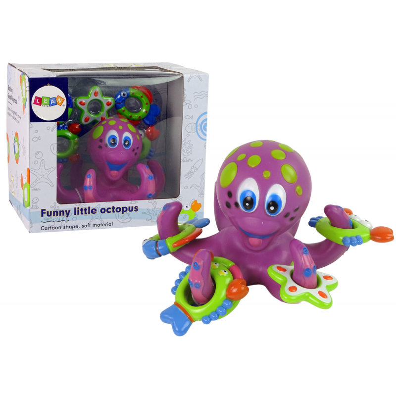 Octopus Bath Toy Rings Sea Animals