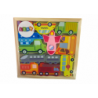 Wooden Puzzle Means of Transport to Match Taxi Bus