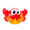 Bath Toy Soap Bubble Generator Red Crab