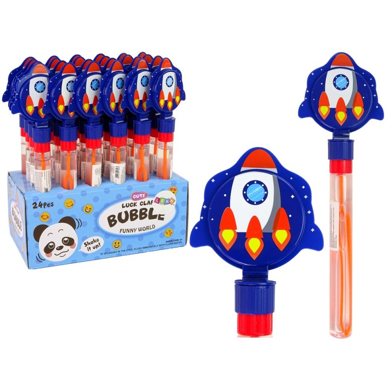 Soap bubbles Rocket 30 cm Flapper