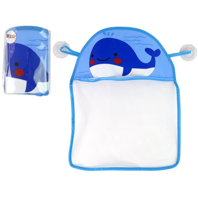 Bath Toy Organiser Toy Net Whale