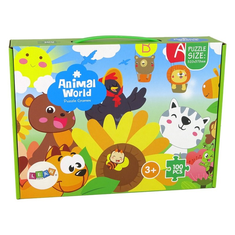 Puzzles For Kids Animal Puzzle 100 pieces.