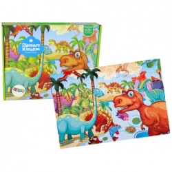 Puzzle World of the Dinosaurs