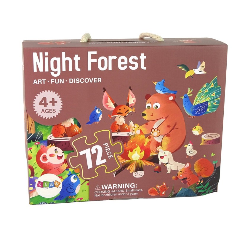 Puzzle For Kids Forest Animals Puzzle 72 Elem