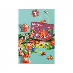 Puzzle For Kids Forest Animals Puzzle 72 Elem