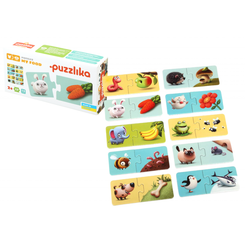 'My Food' puzzle Animals 12992