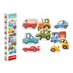 Puzzle Transport 8 Vehicles 15245