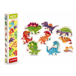 Puzzle Happy Dinosaurs 8...