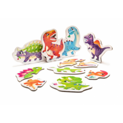 Puzzle Happy Dinosaurs 8 Animals 15252