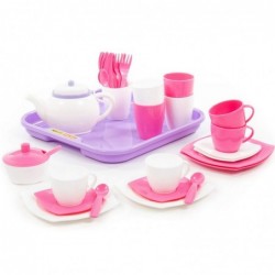 Набор посуды "Алиса" для чая, кофе и десерта на 4 персоны, 35 шт.