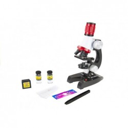 Science microscope educational toy with accessories