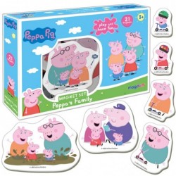 Magnet Set Peppa Pig Family...