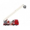 Fire Truck with Fractional Drive Red