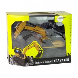 Large Remote Controlled Yellow Crawler Excavator