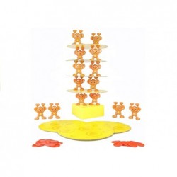 Family Game Mouse Stacks Cheese Tower