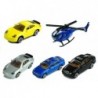 A huge garage + set of 4 cars and helicopter