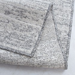 Carpet CHIVAS-1, 80x150cm, natural white