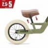 BERG Balance Bike Pusher Biky Retro Roheline