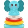 WOOPIE BABY Pyramid Interactive Tower Elephant with Rings Rattle
