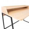 Desk HELENA 120x60xH88cm, light oak