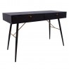 Desk LUXEMBOURG 120x48xH75cm, black