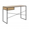 Desk SEAFORD 110x45xH75cm, oak black