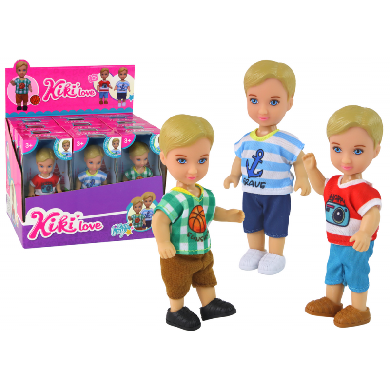 Children's Dolls Boy Blonde Blue Eyes 3 Types