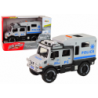 Off-Road Vehicle Police Gray Opening Door Sound Light