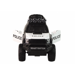 Offroad Vehicle Raptor Police Opening Door Sound Light