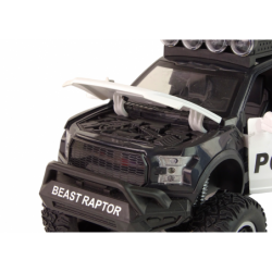 Offroad Vehicle Raptor Police Opening Door Sound Light